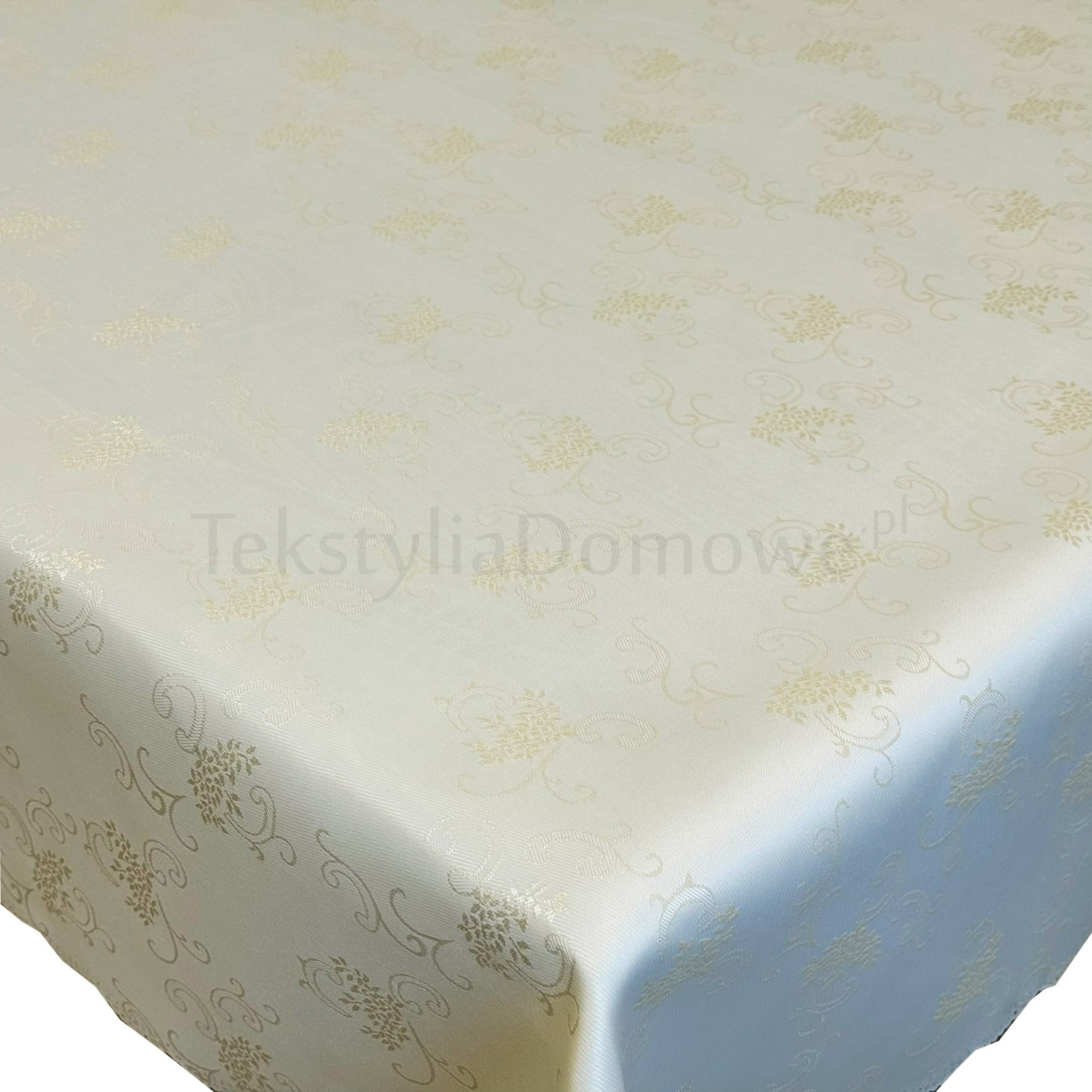 Obrus plamoodporny żakardowy z połyskiem wz. 2  90x155   