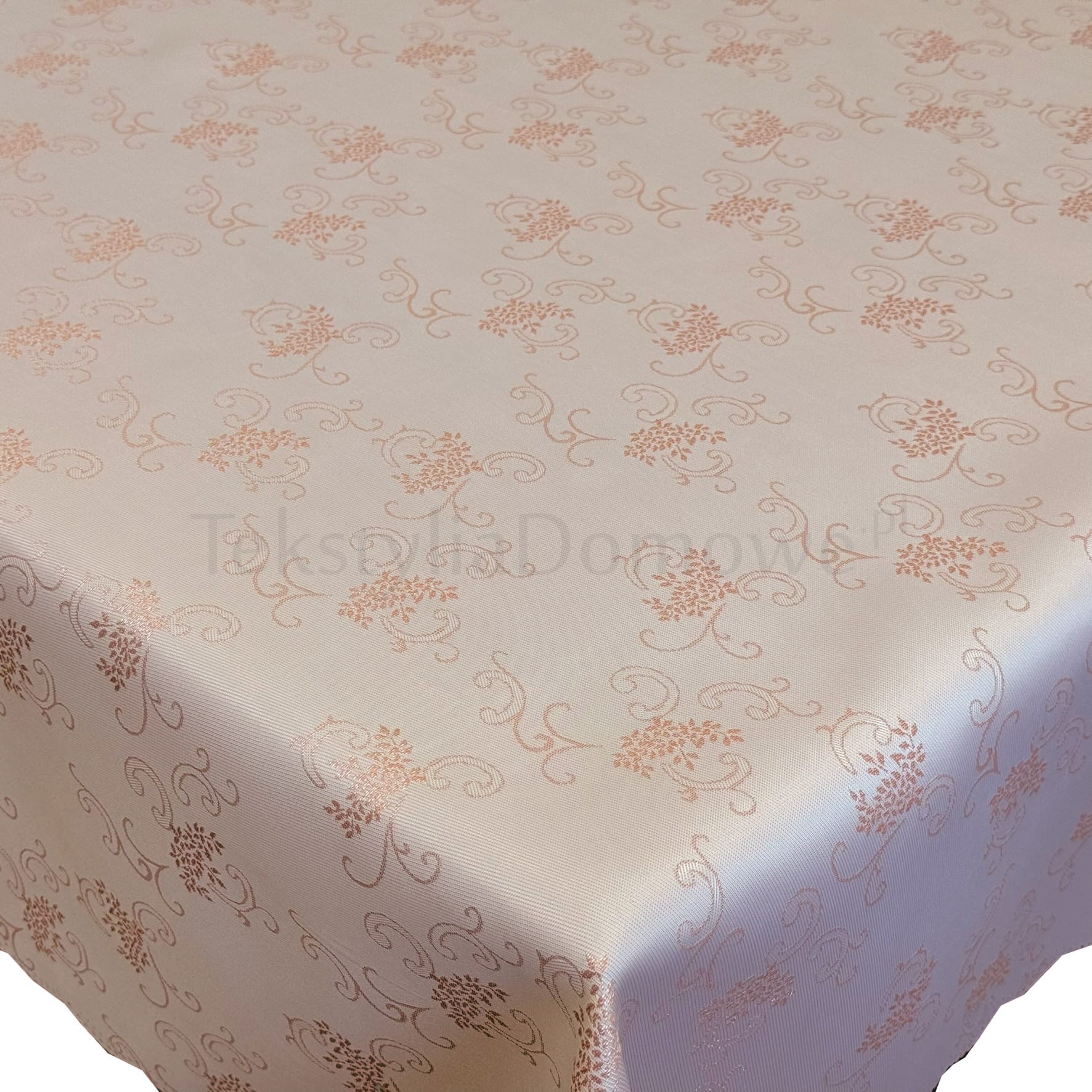 Obrus plamoodporny żakardowy z połyskiem wz. 14  90x155    