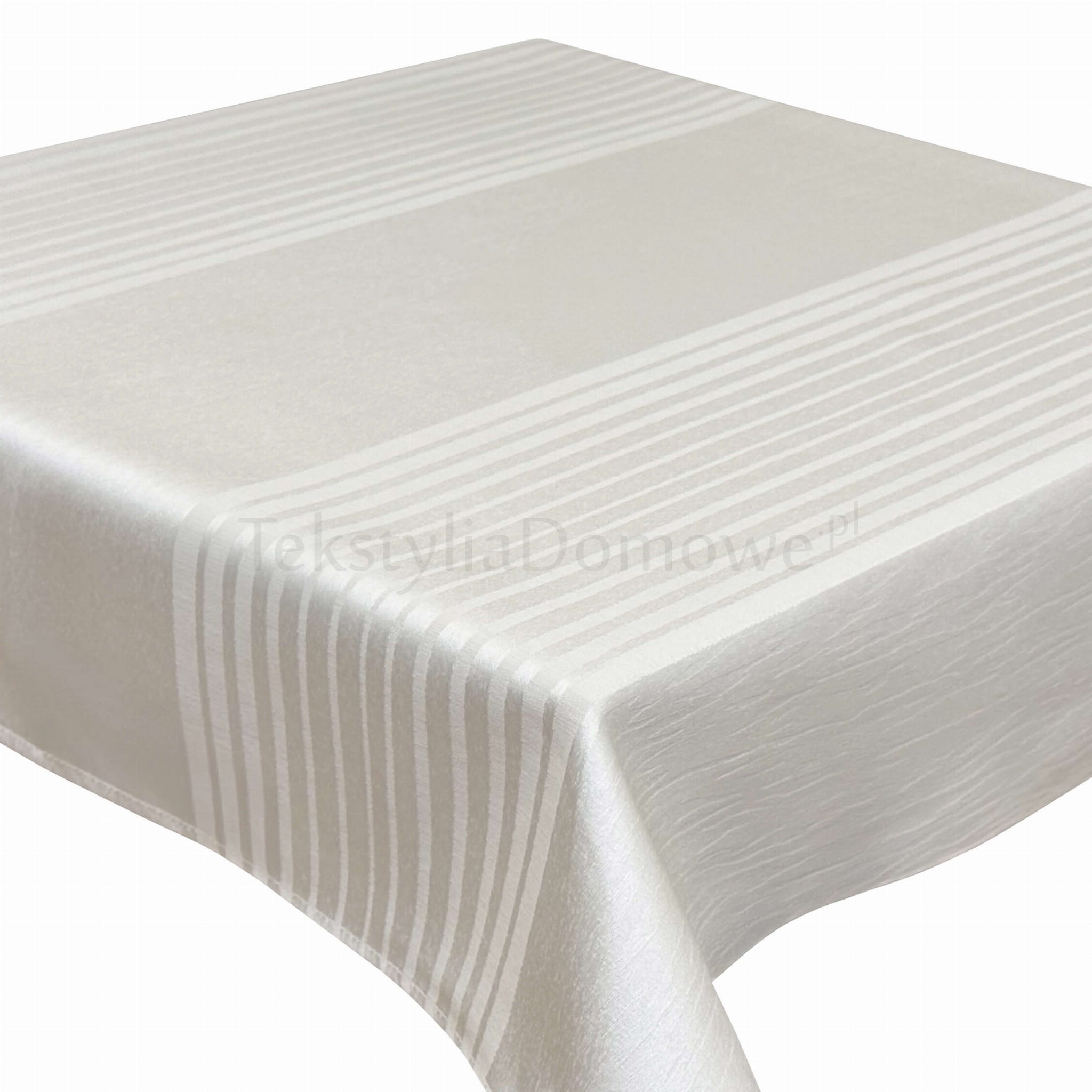 Obrus dekoracyjny 80x80 cm ORIENT biały