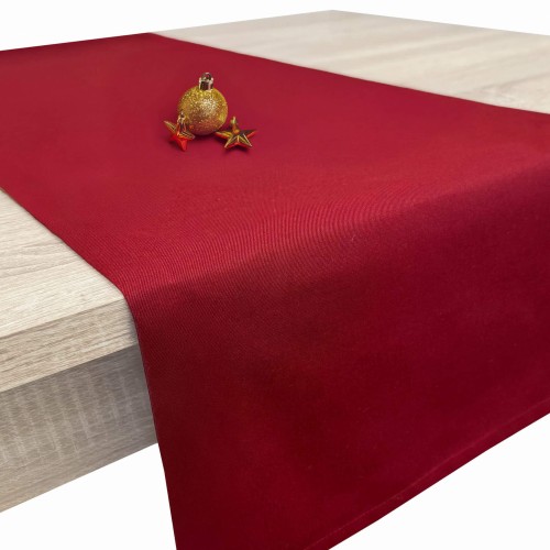 Bieżnik dekoracyjny Chic&amp;Simple 40x160 (bordo).jpg